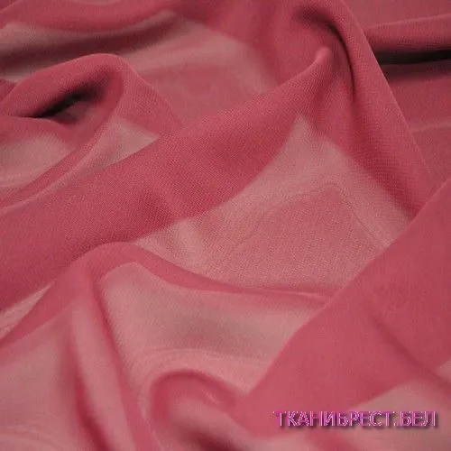 Шифон бордовый