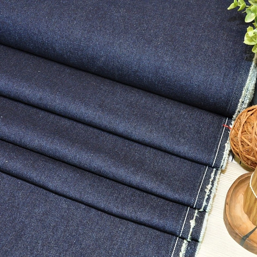 Джинс вареный 100 % хлопок (Dark blue)