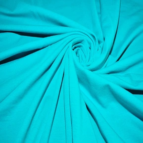 Кулирная гладь плотная (голубая бирюза)