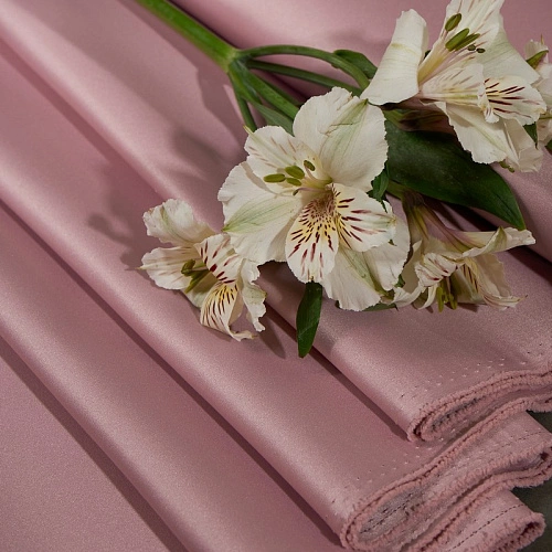 Атлас свадебный (античная роза)