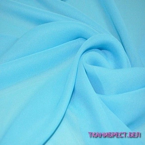 Шифон (голубой)