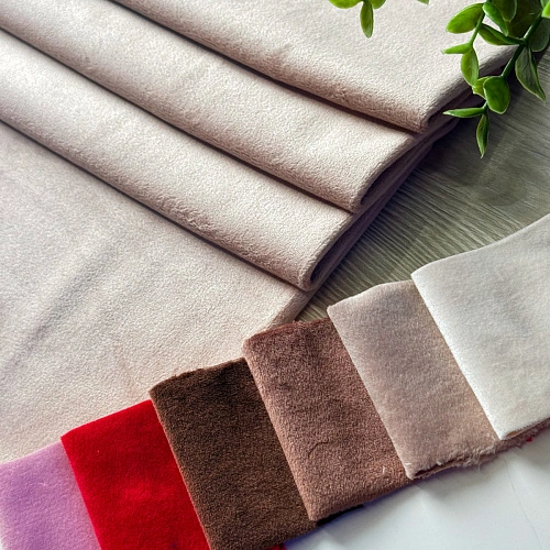 Велюр "Бамбук" (Бежевый)