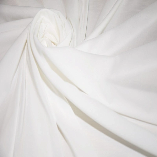 Шифон стрейчевый (молочный)