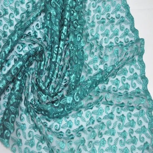 Гипюр Индонезия (бирюзовый)