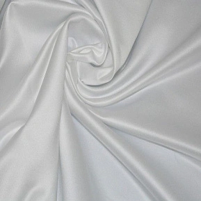 Атлас свадебный (молочный)