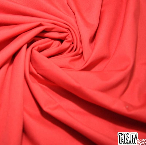 Ткань сорочечная Люкс (красный)