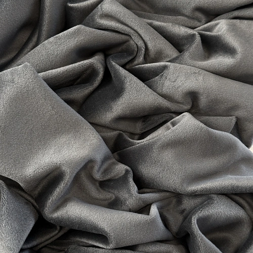 Велюр "Бамбук" (Серый)