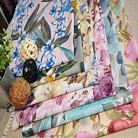 Блузочная ткань принт