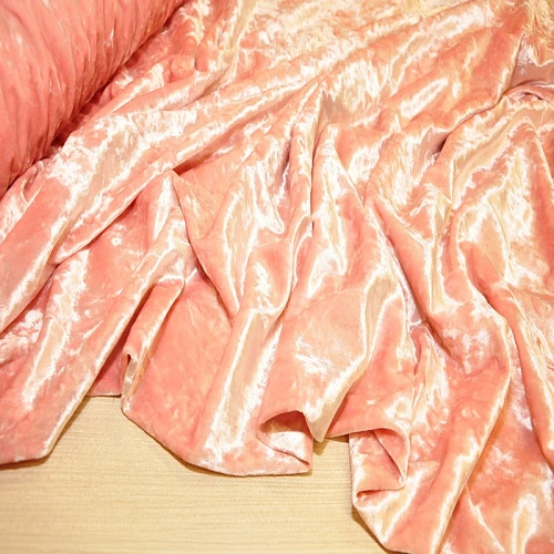 Велюр (Бархат) мрамор (розовый)