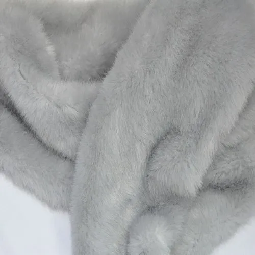 Гладкокрашенный "под норку" (светло серый)