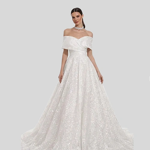 Фатин Глитер (белый)