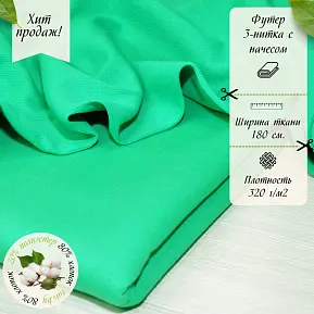 Футер 3-х нитка с начесом  №18 (бенетон)