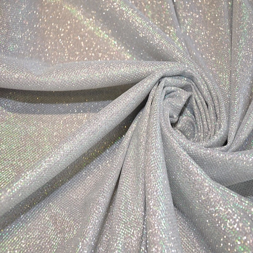 Трикотаж "Лунный свет" (светлое-серебро)