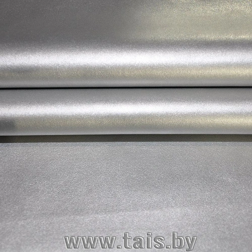 Кожзам на трикотаже (серебро)