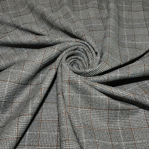 Костюмная ткань (зелено-серый)