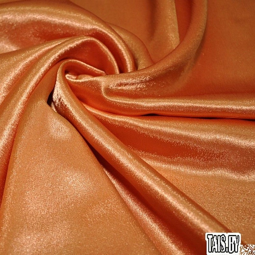 Креп-сатин (темно-оранжевый)