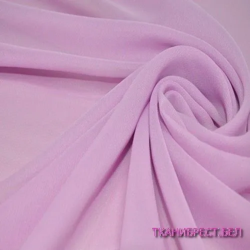 Шифон, розово-сиреневый