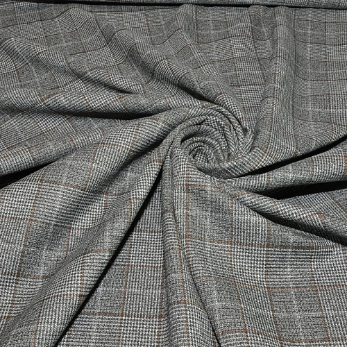 Костюмная ткань (зелено-серый)