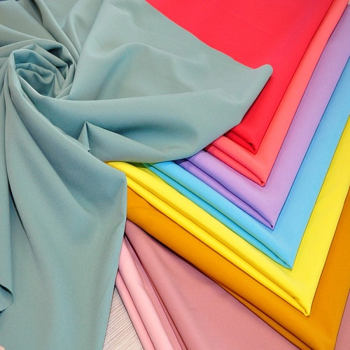 Креп "Барби" (голубая бирюза)