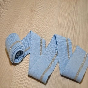 Манжет трикотажный (голубой)