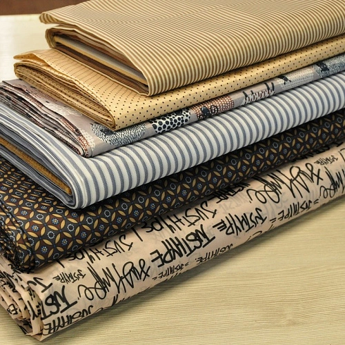 Подкладка нейлон принт итальянская плитка