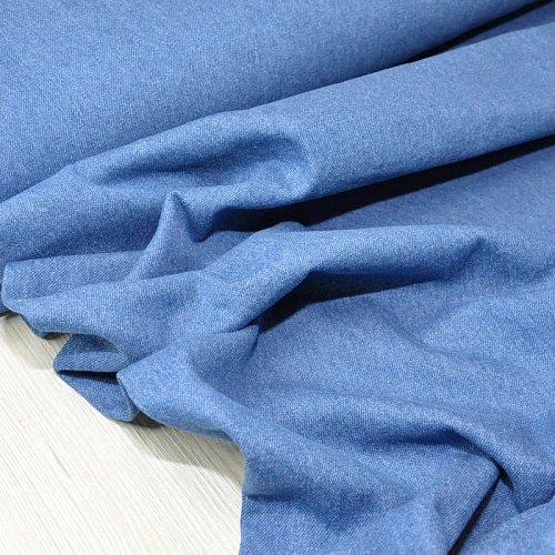 Джинс вареный 100 % хлопок (Sky)