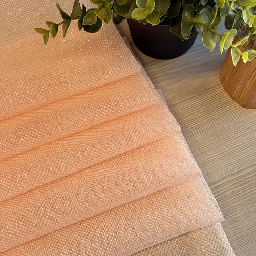 Фатин Глиттер (персик)