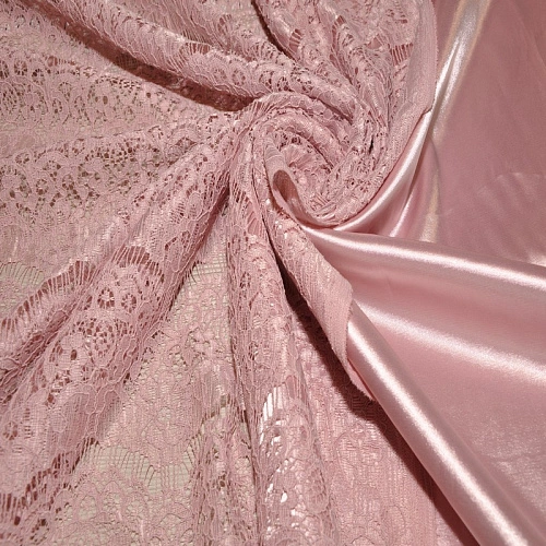 Гипюр " Реснички" 2 (пыльно-розовый)