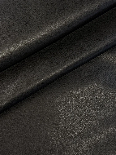 Экокожа на замшевой основе (черный)