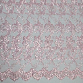 Гипюр Индонезия (розовый)