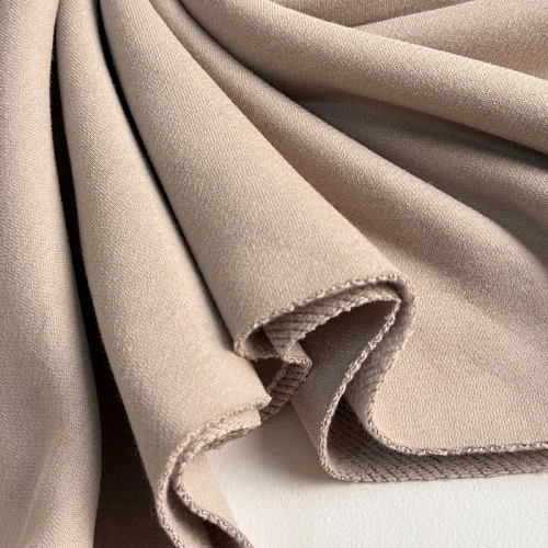 Футер 3-х нитка с эффектом велюра (бежевый)