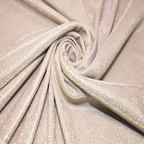 Трикотаж "Лунный свет" (серебро+сирень)