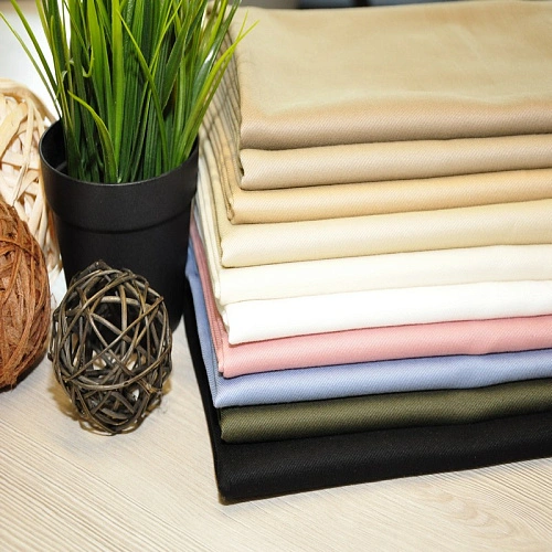 Хлопок Твил костюмный (клубничный йогурт)