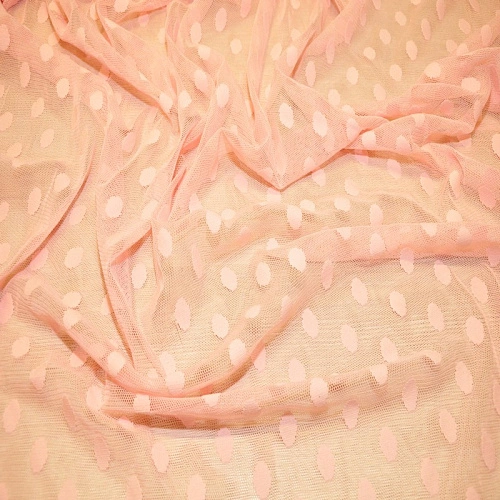 Сетка горох 2 см (пудра)