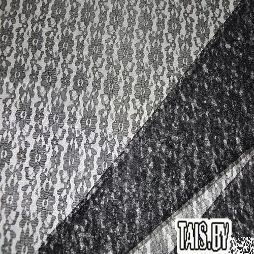 Гипюр тонкий (черный)