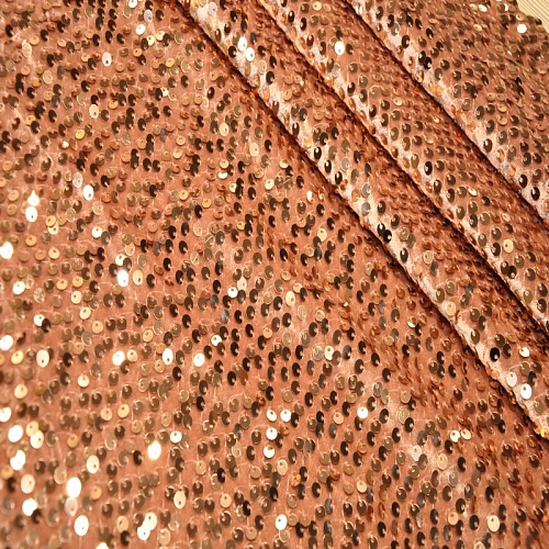 Пайетки на велюре (пудра)