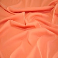 Шифон стрейчевый (персиковый)