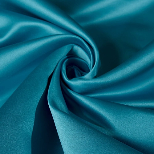 Атлас свадебный, лазурный