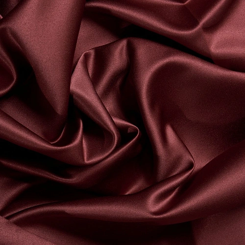 Атлас свадебный (марсала)