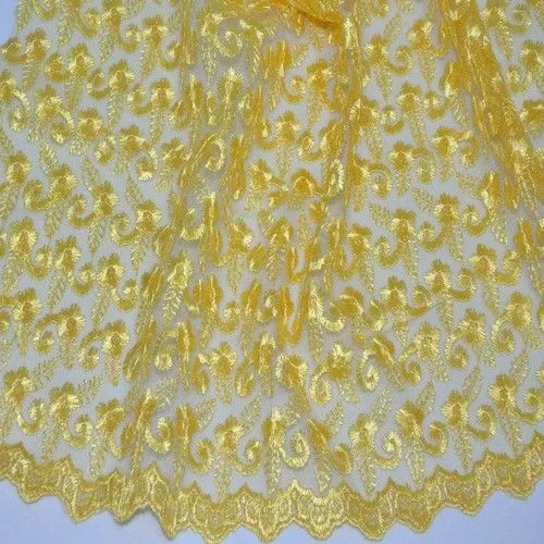 Гипюр Индонезия (желтый)