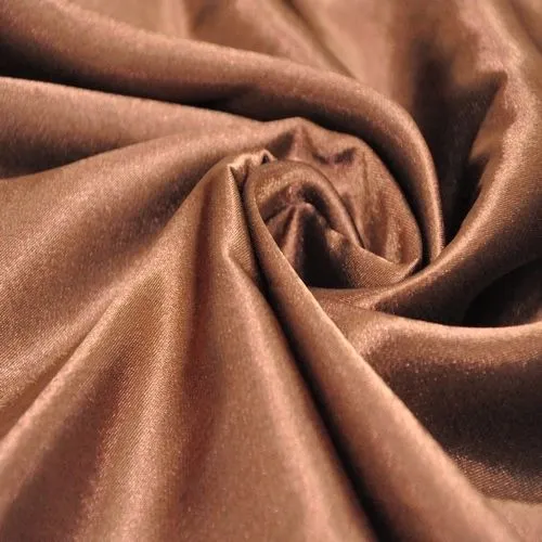 Креп-сатин (коричневый)