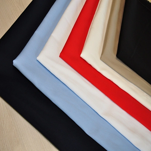 Хлопок стрейч (красный)