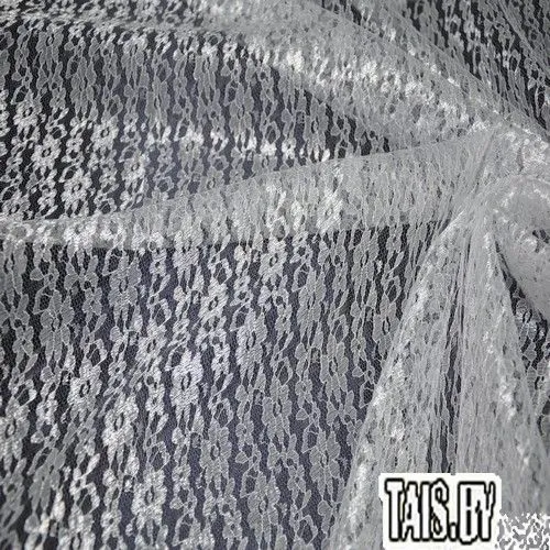 Гипюр тонкий, белый