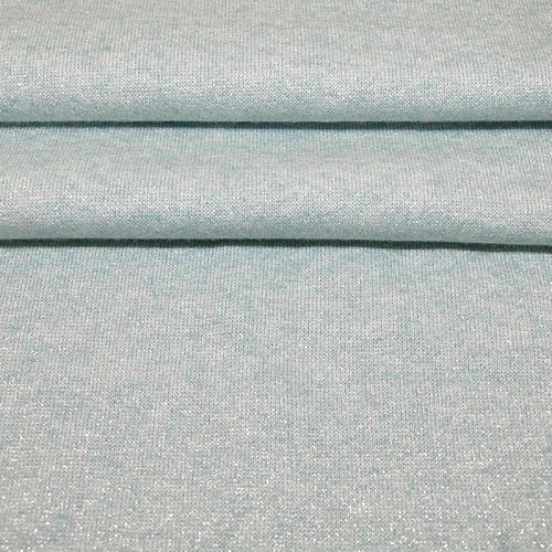 Трикотаж Ангора плотная с люрексом  (нежный голубой)