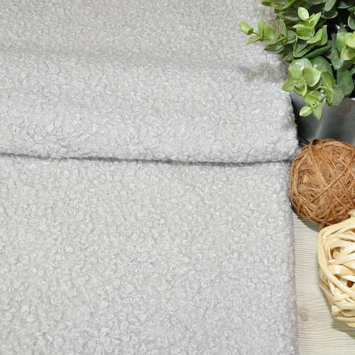 Букле "Барашек" (серый)