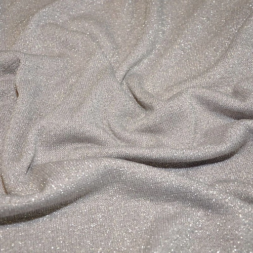 Трикотаж с люрексом (серебро)