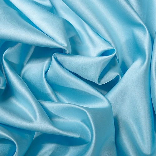 Атлас свадебный (голубая бирюза)