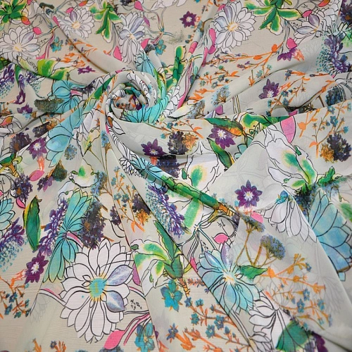 Шифон принт 9