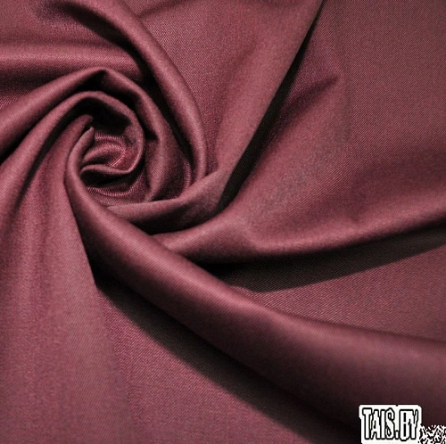 Костюмная ткань Полушерсть (бордовый)