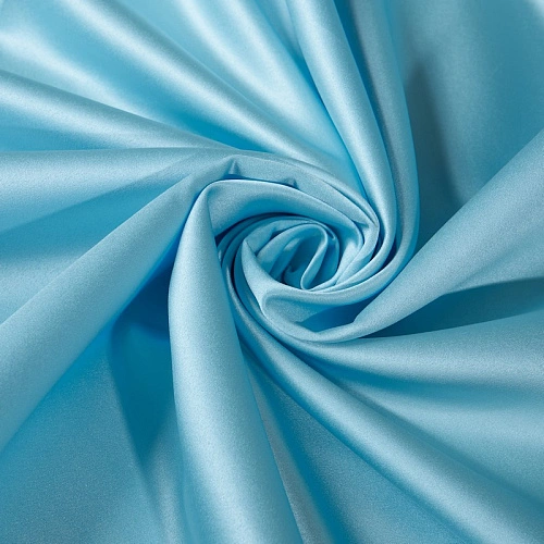 Атлас свадебный (голубая бирюза)